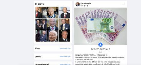 No, Piero Angela non sta regalando soldi ai suoi follower article-post