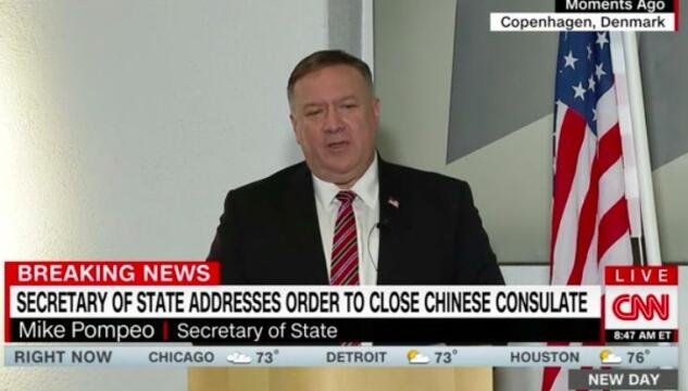 Pompeo tensiuni China-SUA