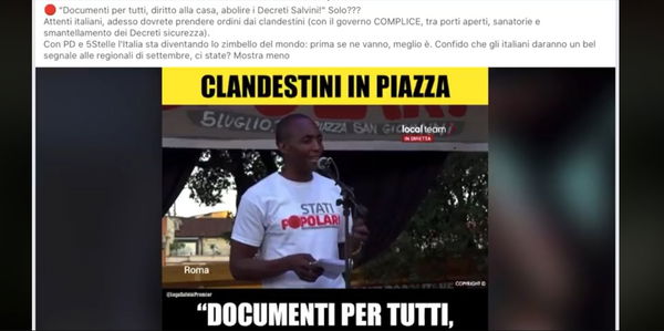 I bonghi per silenziare il comizio degli invisibili: la Lega spiegata con un post Facebook