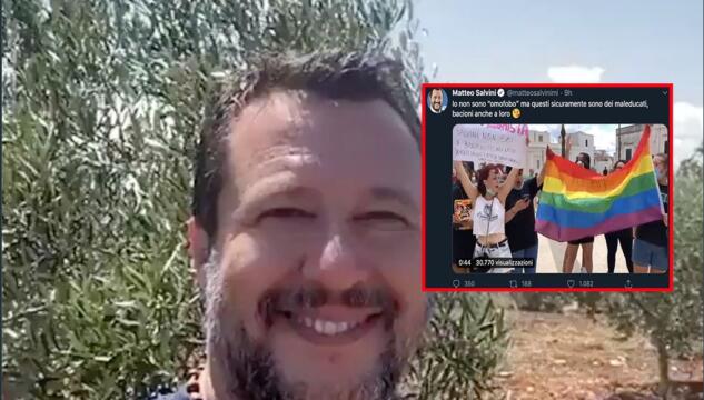 Salvini non sono omofobo