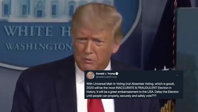 Ora Trump chiede il rinvio delle elezioni di novembre article-post