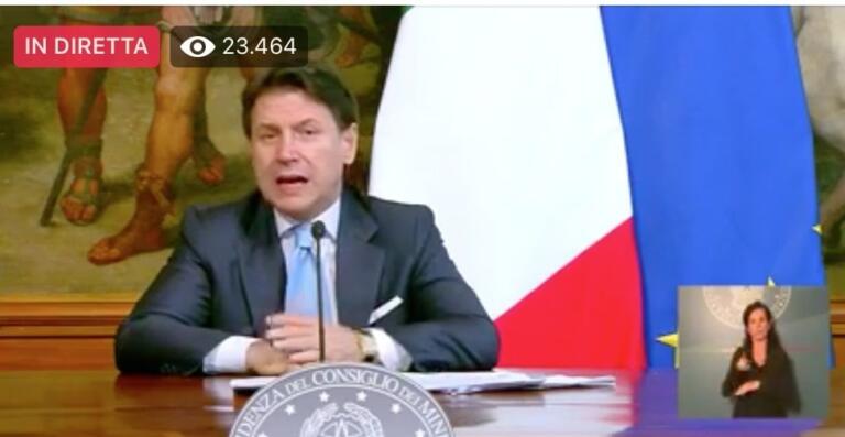 Giuseppe Conte annuncia che con il dl semplificazioni verranno sbloccate 130 opere pubbliche
