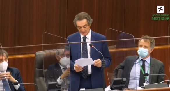 Il Corriere dice che Fontana fu multato per la dichiarazione dello scudo fiscale svizzero