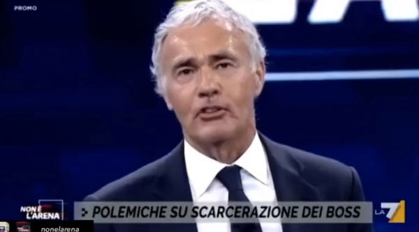 Giletti sulle minacce del boss mafioso Graviano: «L’ho appreso oggi dai giornali, è grave»