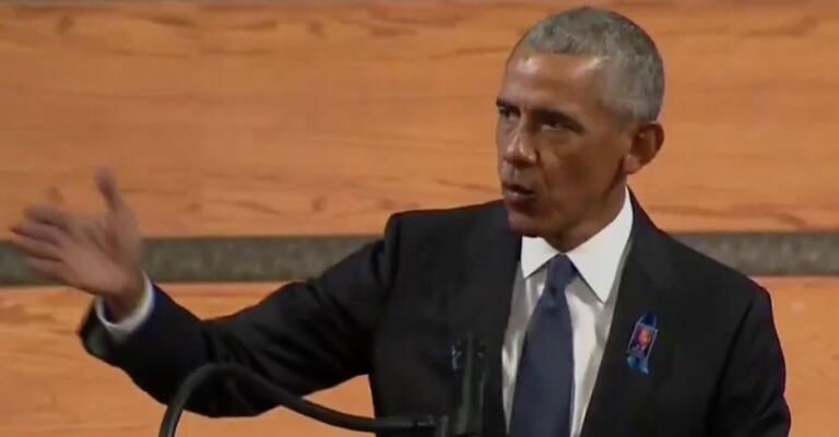 L’attacco di Obama a Trump al funerale di John Lewis: «C’è chi vuole scoraggiarci a votare»