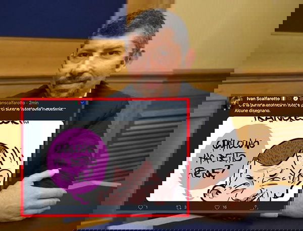 Scalfarotto risponde a Mario Improta dopo la vignetta con il doppio senso sulle «pene» della legge anti-omofobia