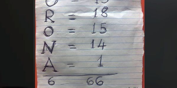 Da “Corona” a “666”: le assurde correlazioni dei complottisti