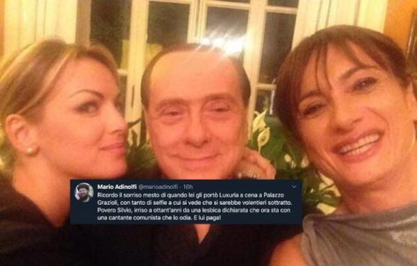 Come Mario Adinolfi ha preso malissimo la nuova relazione dell’ex di Berlusconi