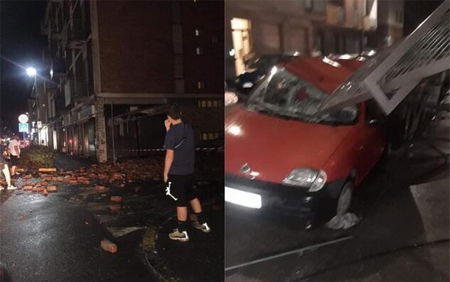 I danni provocati dal forte temporale che si è abbattuto su Alessandria article-post