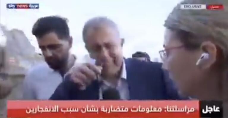 Le lacrime del governatore di Beirut davanti alla devastazione: «È come Hiroshima» | VIDEO Le lacrime del governatore di Beirut davanti alla devastazione: «È come Hiroshima» | VIDEO