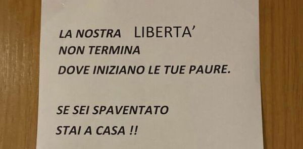 Il pub milanese che invita chi ha paura del contagio a rimanere a casa