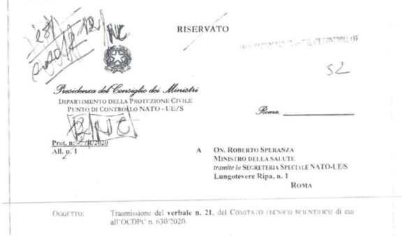 L’ultimo verbale del Comitato Tecnico-Scientifico prima del lockdown