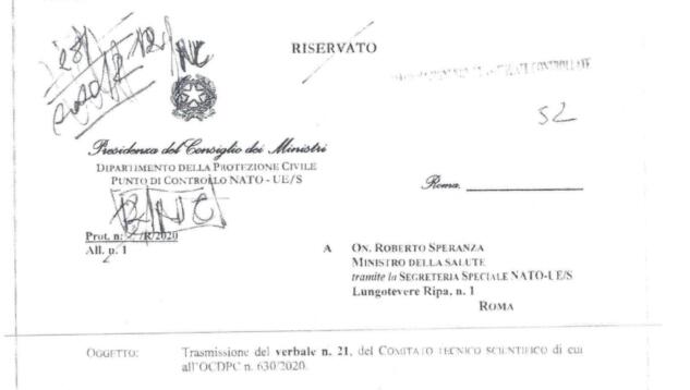 L’ultimo verbale del Comitato Tecnico-Scientifico prima del lockdown article-post