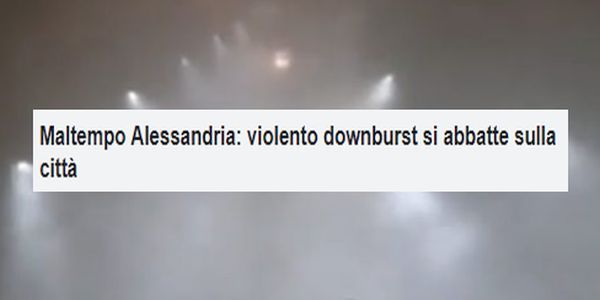 È giusto indignarsi per l’uso del termine “downburst” perché è in lingua inglese?