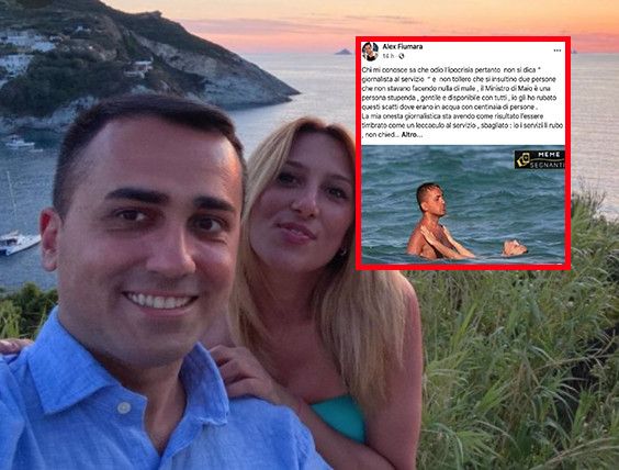 Il fotografo dello scatto a Di Maio e Saba: «Non facevano niente di male, c’erano centinaia di persone in acqua»