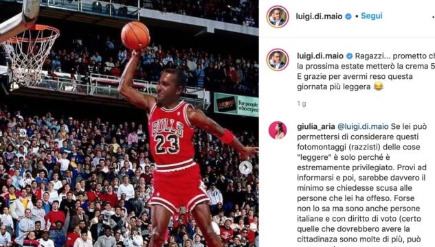 Di Maio abbronzato