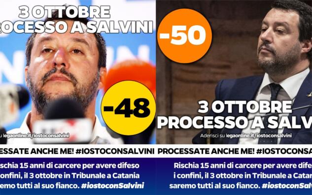 La Lega fa il conto alla rovescia sul processo a Salvini, ma salta il ‘-49’ article-post