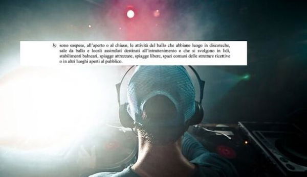 Non è vero che sono state chiuse le discoteche
