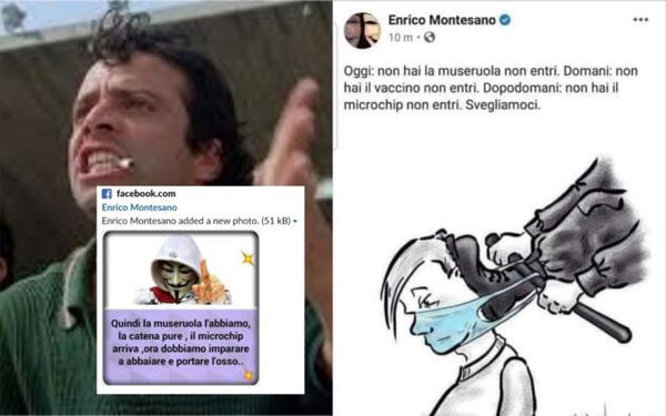 Perché viene attribuita a Enrico Montesano la frase su museruola e microchip