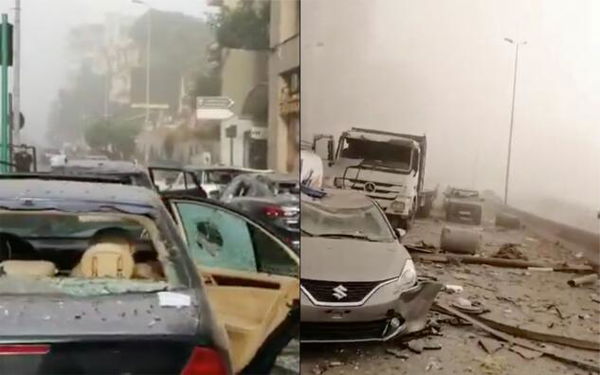 Esplosione a Beirut, almeno 25 morti e 2500 feriti (tra cui anche un soldato italiano) | VIDEO