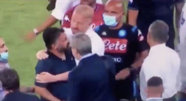 Gli insulti della panchina dalla Lazio a Gattuso: «Terrone» | VIDEO