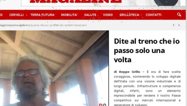 Grillo blog