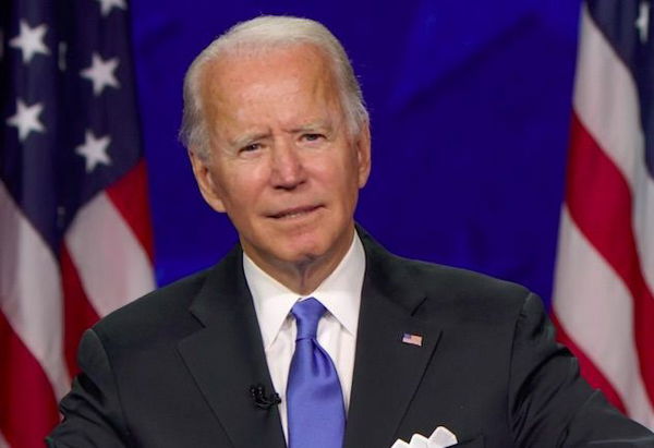 Biden nel discorso di accettazione della nomina dem: «Poniamo fine a questo capitolo buio»