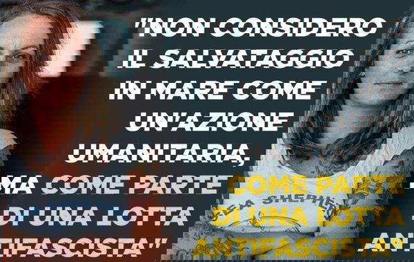 Giorgia Meloni ha trovato la «sua» Carola Rackete: la capitana della nave di Banksy, Pia Klemp