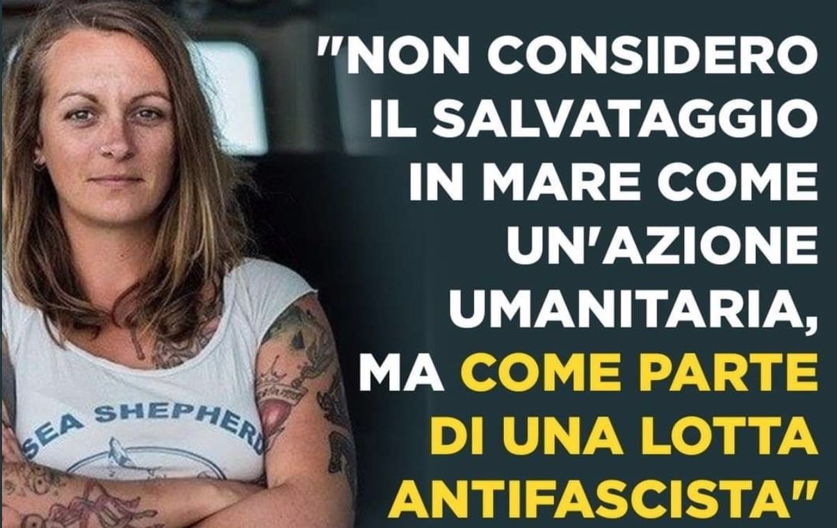 Giorgia Meloni ha trovato la «sua» Carola Rackete: la capitana della nave di Banksy, Pia Klemp article-post