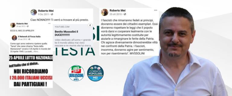 Il candidato sindaco di Corsico che inneggiava al fascismo. Ma ora spiega: «È il passato, evidentemente superato»
