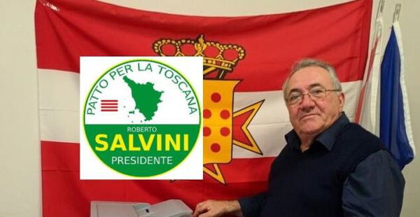 La storia dell’ex leghista, omonimo di Salvini, con la lista esclusa dalla corsa alle Regionali in Toscana