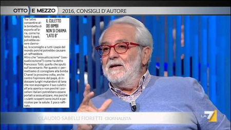 Sabelli Fioretti e le ‘colpe’ di Totti per il costume indossato dalla figlia article-post