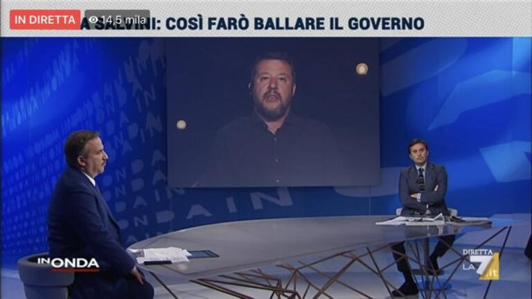 Salvini dice che qualcuno con il virus ci ha guadagnato: «Il Corriere della Sera fa allarmismo»
