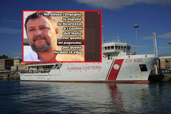 Salvini ha detto che «ha dato la vita» per difendere i confini dell’Italia