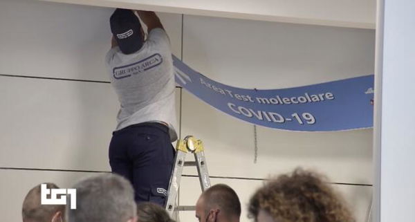 Sono 27 i positivi ai test rapidi effettuati agli aeroporti di Ciampino e Fiumicino