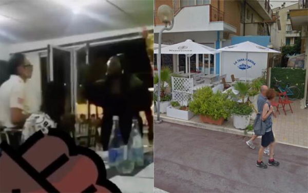 Il ristorante di Rimini respinge le accuse: «Siamo persone aperte, accettiamo anche i cani»