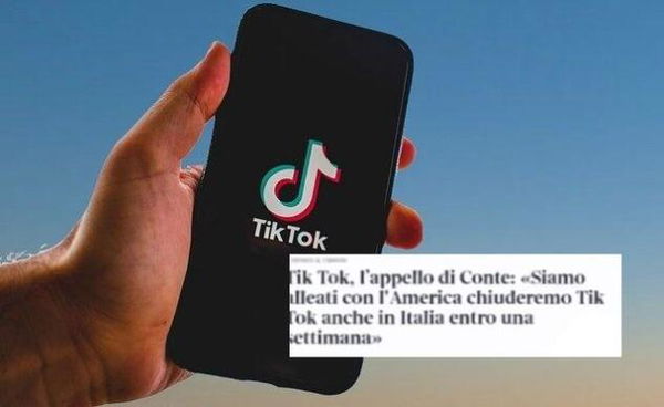 Non è vero che Conte vuole bannare TikTok in Italia