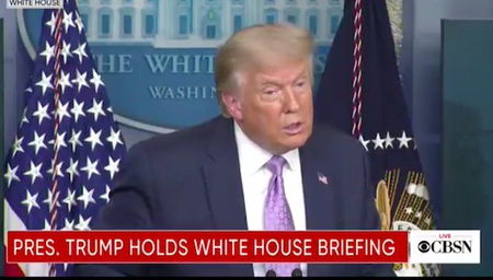 Un reporter ha chiesto a Trump se fosse pentito di aver mentito così tanto, ma lui lo ha ignorato article-post