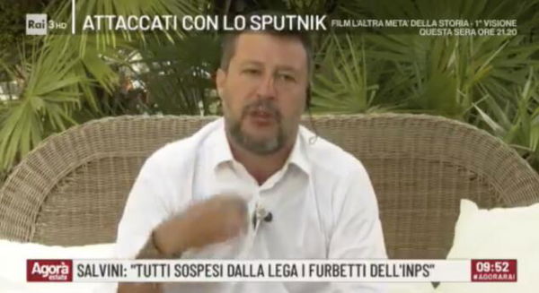 Salvini spera che il vaccino anti-Covid non sia obbligatorio