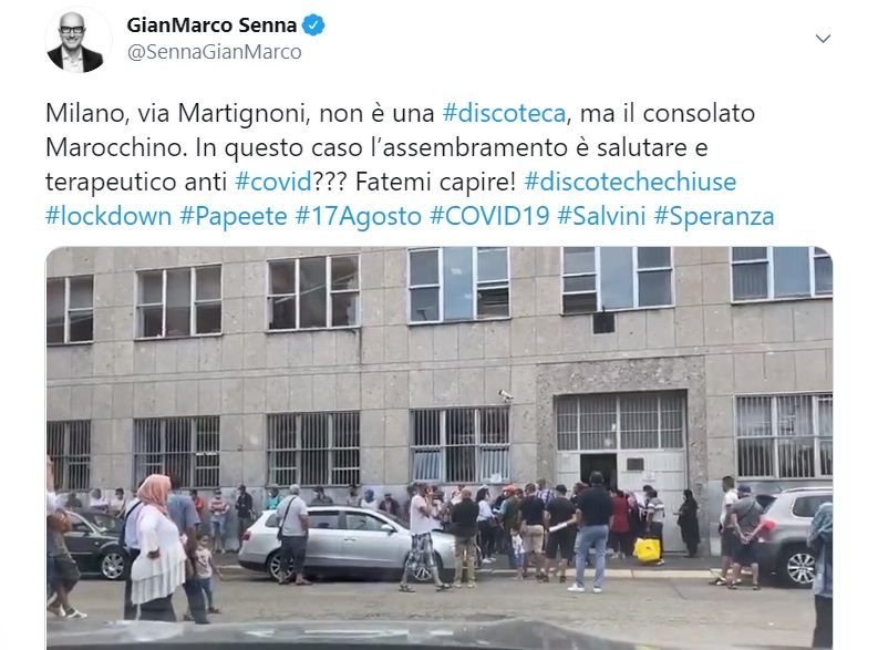 Milano, il consigliere che paragona la fila fuori dal consolato del Marocco a una serata in discoteca article-post
