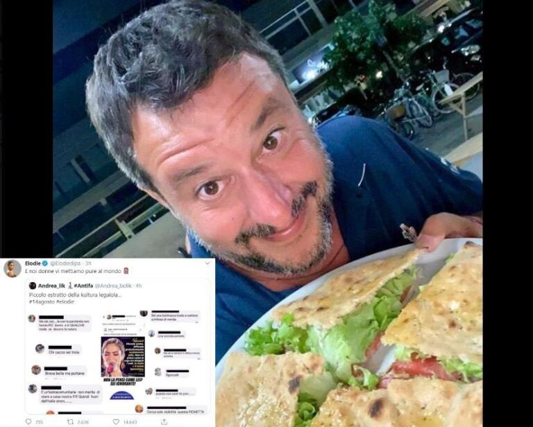 La Lega pubblica un post su Elodie, valanga di odio e insulti sessisti colpisce la cantante