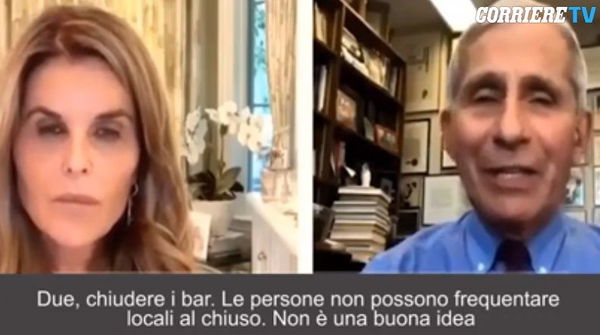 Fauci elenca le cinque regole da «seguire alla lettera» per uscire dalla pandemia | VIDEO