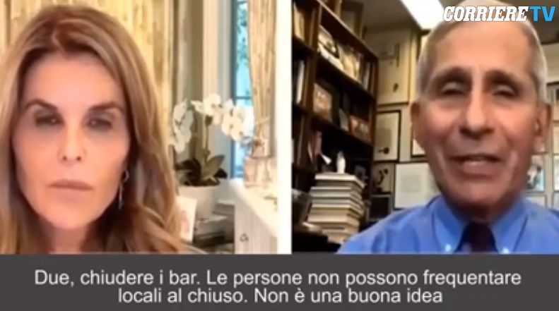 Fauci elenca le cinque regole da «seguire alla lettera» per uscire dalla pandemia | VIDEO article-post