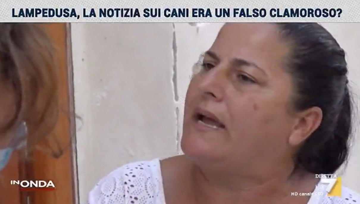 La signora dei ‘quattro cani’ di Lampedusa: «Se non si prendono provvedimenti, la giustizia me la faccio da sola» article-post