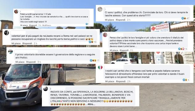 Quelli che vogliono testare il vaccino anti-Covid sui politici