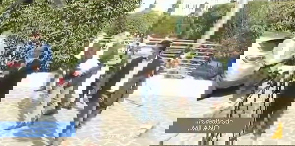 Come la mettiamo con il punto stampa di Berlusconi dopo le dimissioni dal S.Raffaele, visto che è ancora positivo?