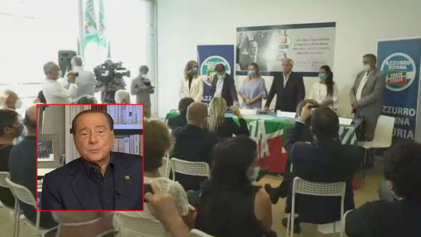 Berlusconi smentisce Zangrillo che lo aveva definito ‘asintomatico’: «Non ho più febbre» | VIDEO
