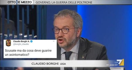 Il leghista Borghi si chiede: «Da cosa deve guarire un asintomatico?» article-post