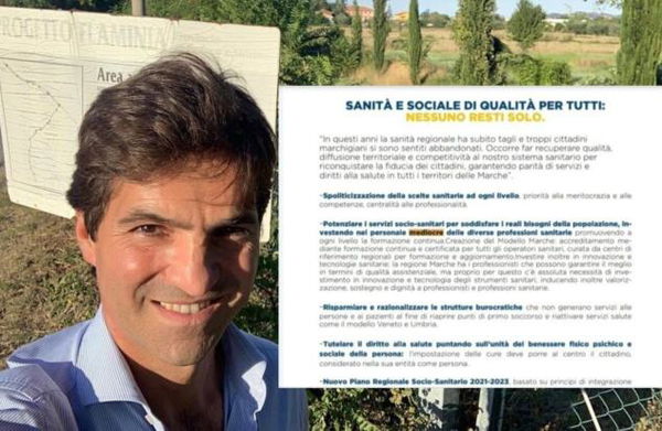 Sul programma elettorale del centrodestra nelle Marche, il personale medico diventa «personale mediocre»