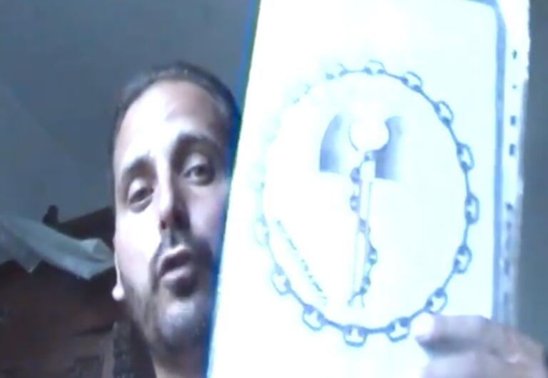 Il candidato Franco Bruno nella «pericolosissima Trento» che non ha mai votato in vita sua